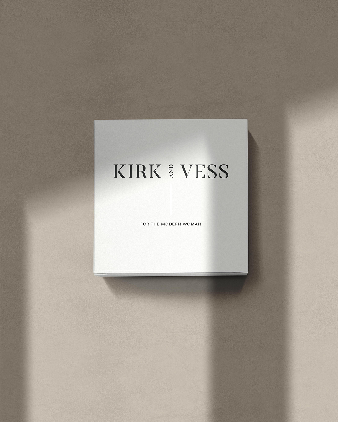 Package Design for New Brand Kirk and Vess