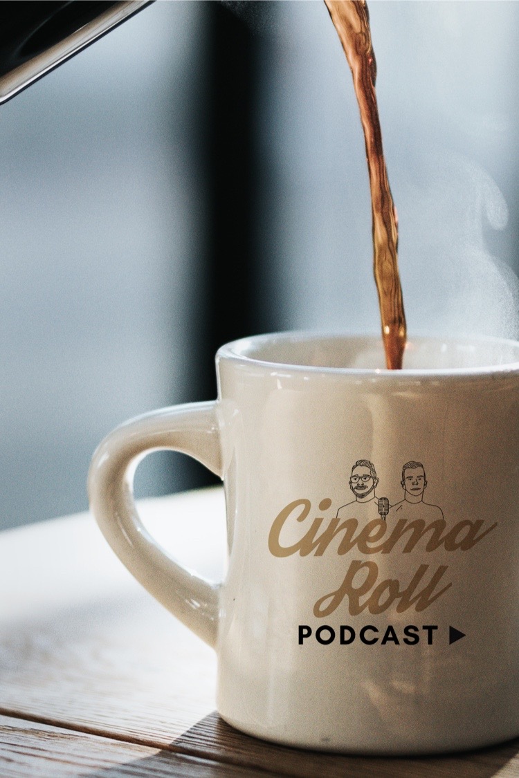 Logo for the Cinema Roll Podcast by Fort Worth-based brand designer, Victoria & Co.