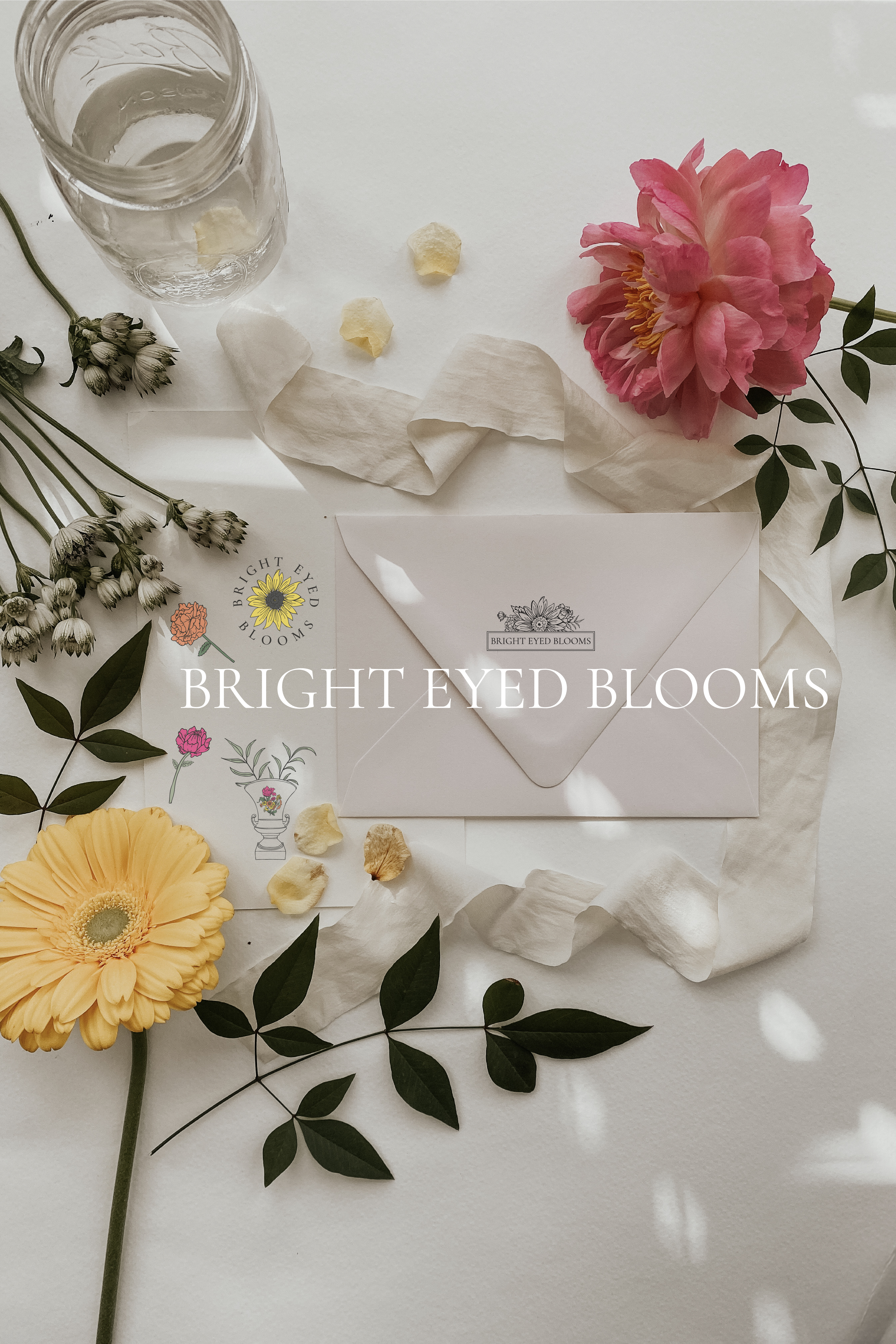 Bright Eyed Blooms brand design reveal