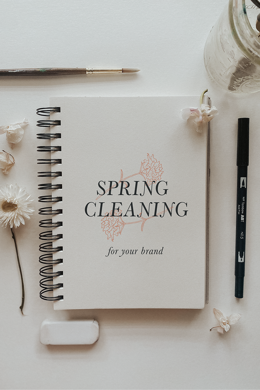 Spring cleaning for your brand by brand designer Victoria & Co.